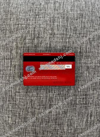Libya Assaray (ATIB) bank mastercard photolook back